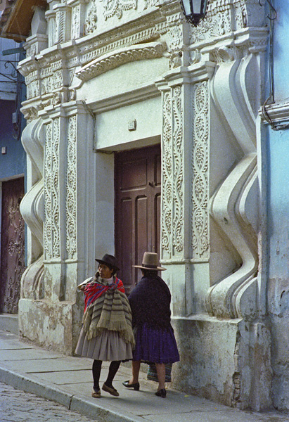 Casa de las Tres Portadas, Potosi, Bolivie