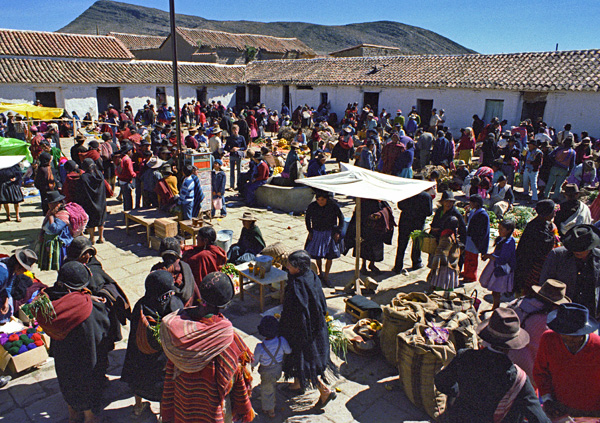 Marché de Tarabuco, Bolivie