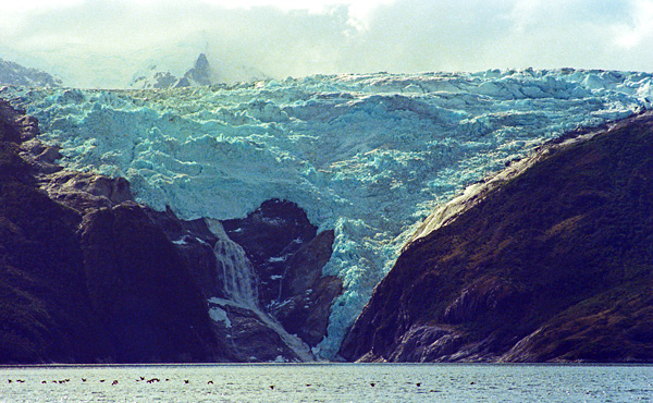 Le glacier Alley, canal Beagle, Chili