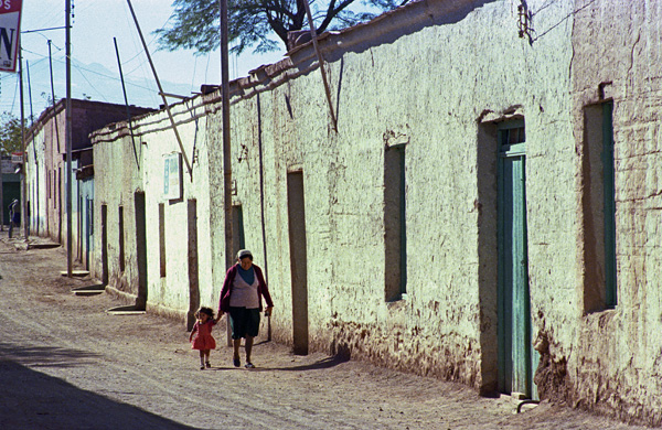 Rue de San Pedro de Atacama, Chili