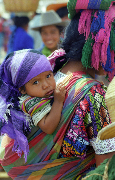 Mre et enfant, San Francisco el Alto, Guatemala