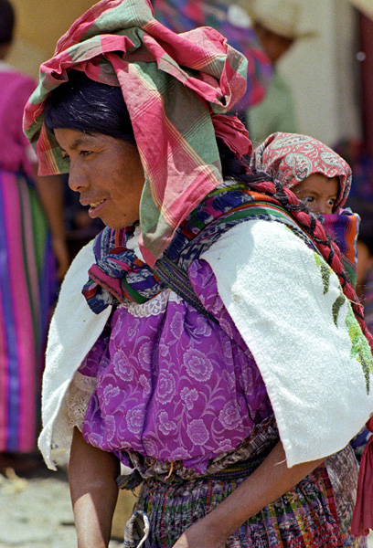 Mre et enfant, San Francisco el Alto, Guatemala