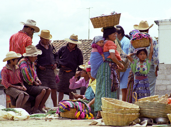 Villageois, San Francisco el Alto, Guatemala