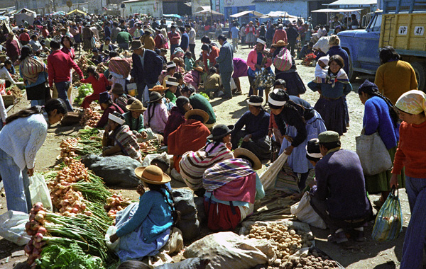 Marché de Huancayo, Pérou
