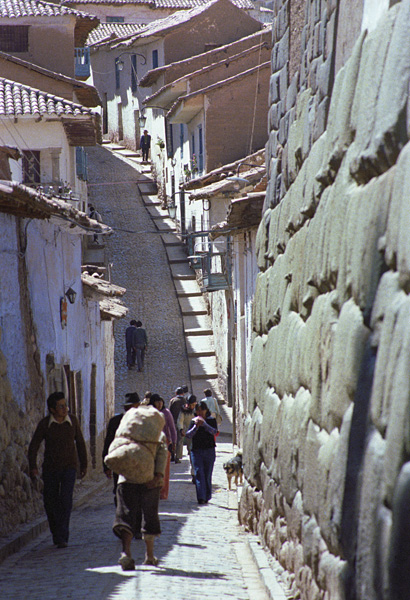 La Calle Triunfo, Cuzco, Prou