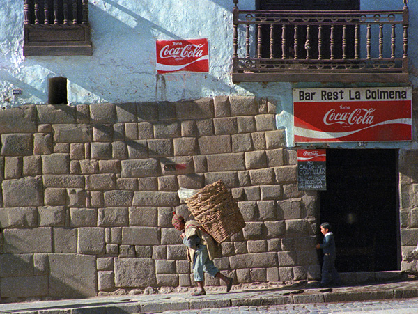 Ancien mur Inca, Cuzco, Pérou