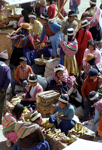 Marché de Chupaca, Pérou