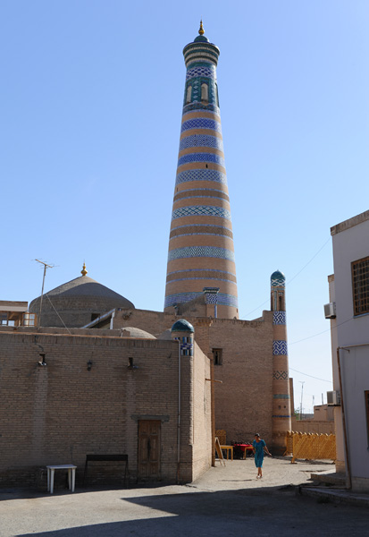 Minaret Islam Kodja, Khiva, Ouzbékistan