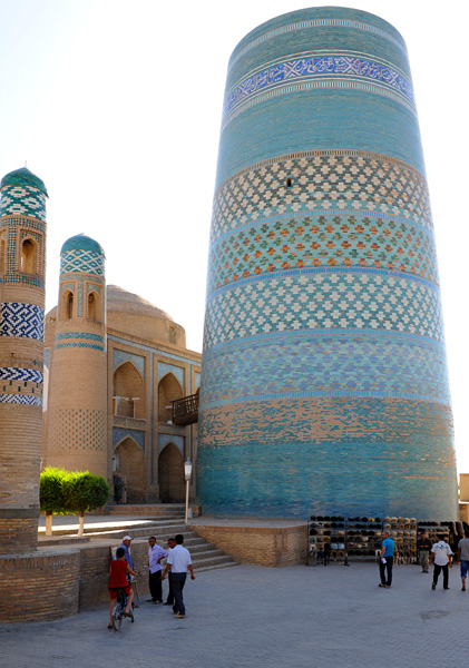 Minaret tronqu Kalta Minor, Khiva, Ouzbekistan