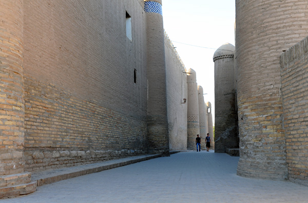 Rue de Khiva, Ouzbkistan,