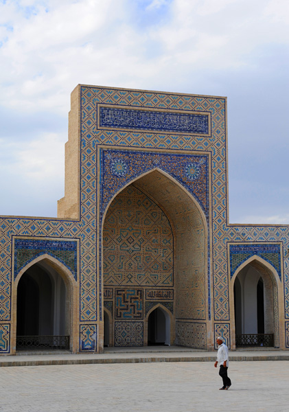Cour de la mosquée Kalyan, Boukhara, Ouzbékistan