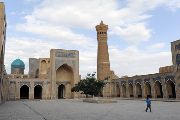 Cour de la mosque Kalyan, Boukhara, Ouzbkistan