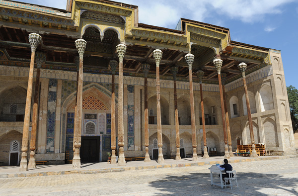 Mosque Bolo-Hauz, Boukhara, Ouzbkistan