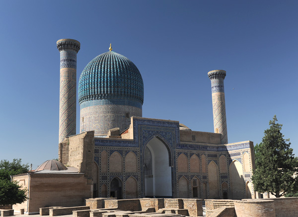 Mausolée Gour-Emir (tombeau de Tamerlan), Samarkand, Ouzbékistan