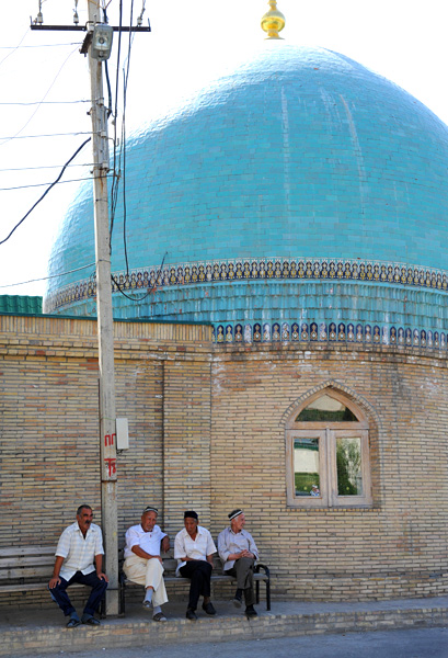 Anciens du quartier, Tashkent, Ouzbékistan