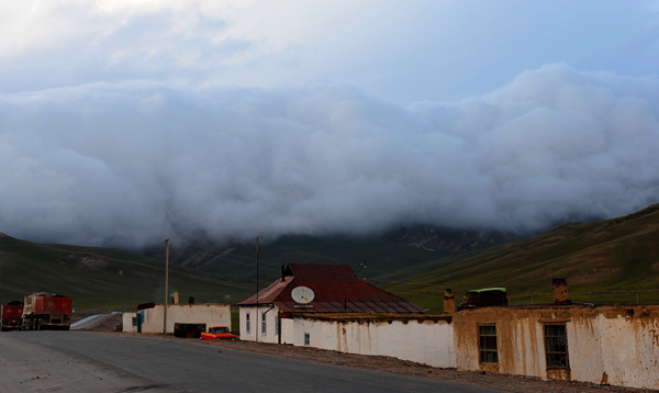 Le village de Sary-Tash, Kirghizistan