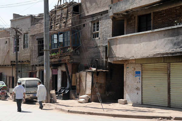Rue de Kashgar, Xinjiang, Chine