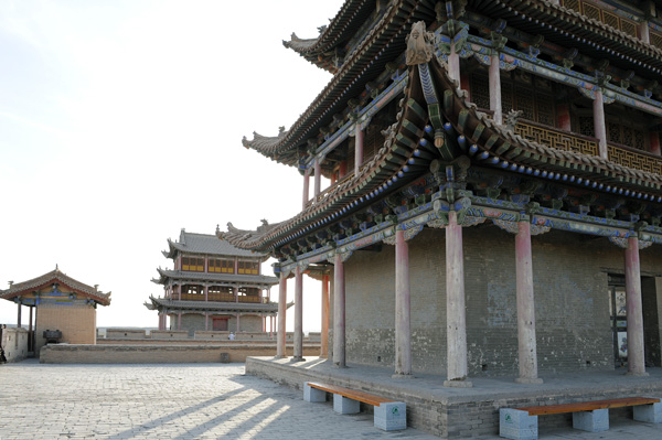 Le fort de Jiayuguan, Chine