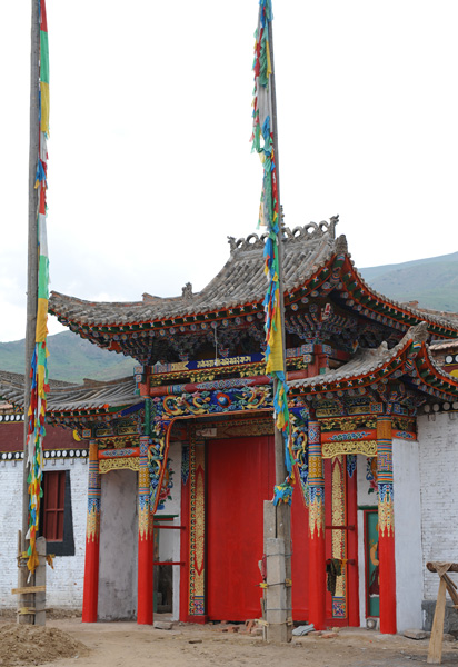 Monastre de Longwu, Tongren, Qinghai, Chine