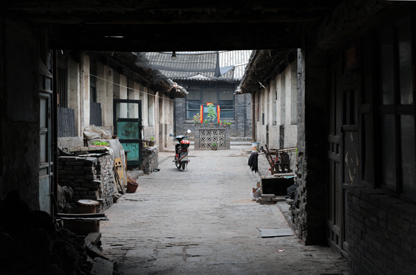 Cour intrieure, Pingayo, province du Shanxi, Chine