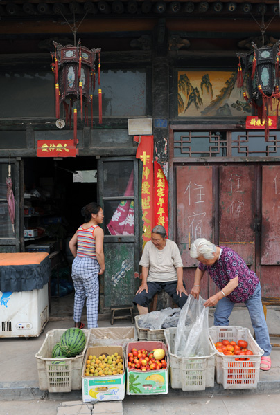 Echoppe de Pingayo, province du Shanxi, Chine