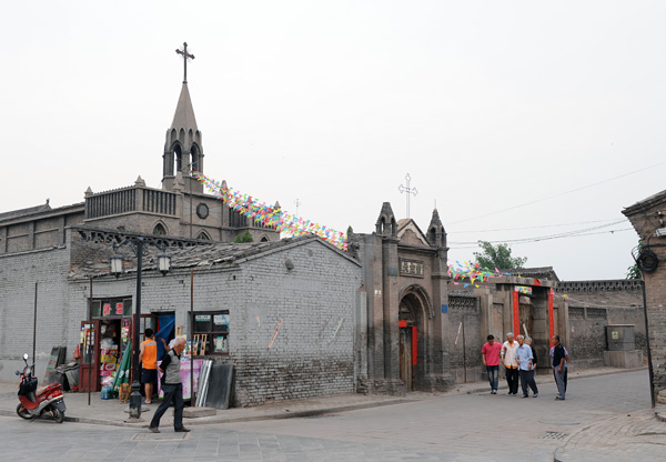 Eglise chrtienne, Pingayo, province du Shanxi, Chine
