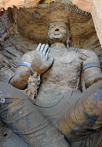 Grand Bouddha, grottes de Yungang, Chine