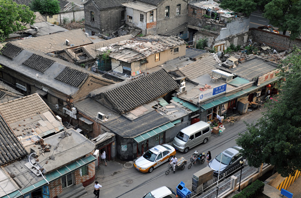 Vieux quartier  Duofu Lane, Pkin, Chine