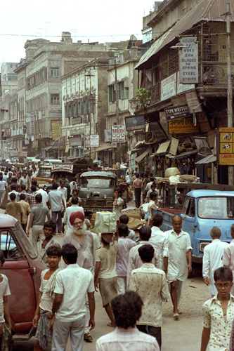 Rue de Calcutta, Inde