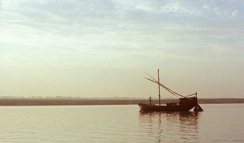 Le Gange à Varanasi, Inde