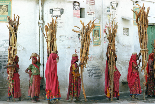 Femmes, Udaipur, Rajasthan, Inde