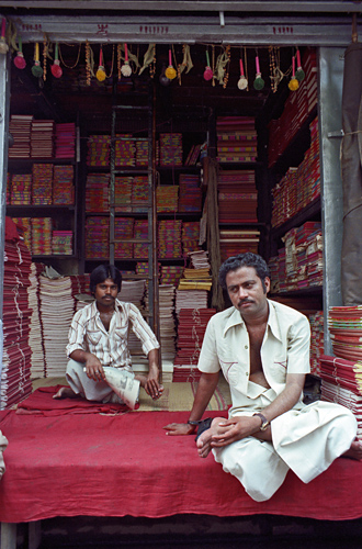 Libraires, Calcutta, Inde