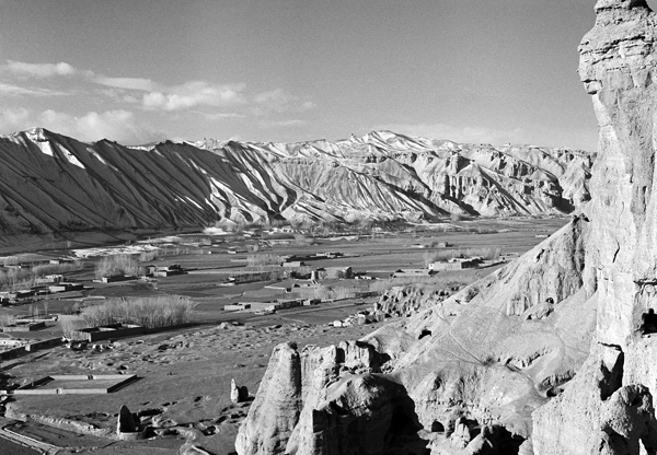 La vallée de Bâmiyân, Afghanistan