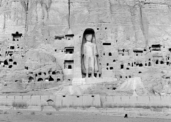 Le petit Bouddha en 1977, Bmiyn, Afghanistan