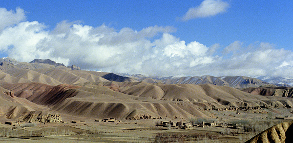 La vallée de Bamiyan, Afghanistan