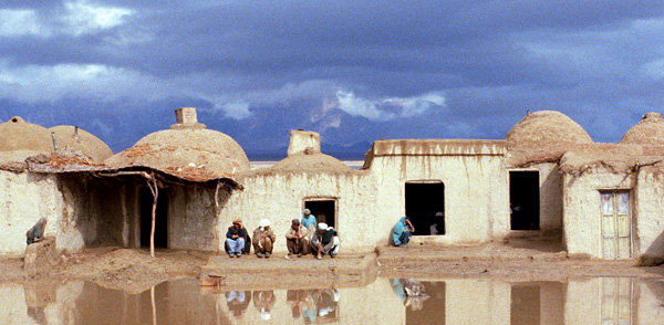 Petit village sur la route Kabul - Kandahar, Afghanistan