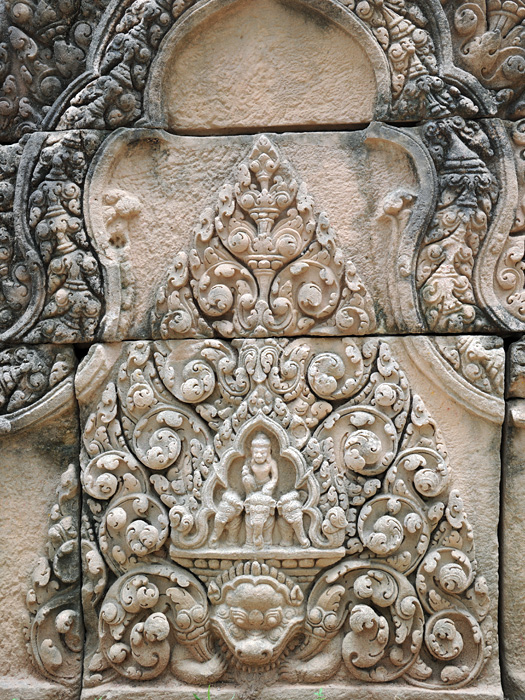 Portique, ancien sanctuaire khmer de Muang Tam, Thaïlande