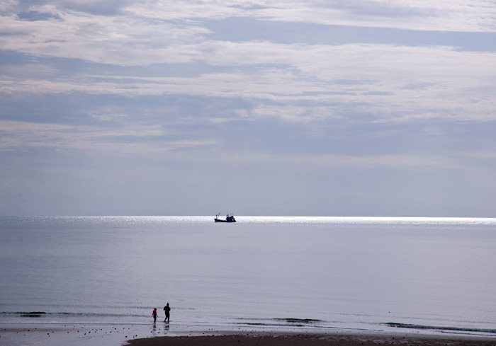 Le golfe de Thalande devant Hua Hin, Thalande