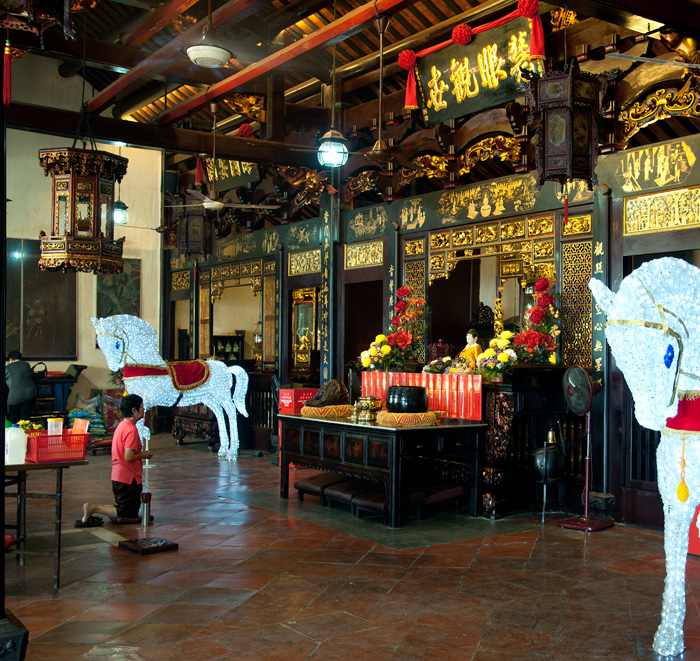 Temple chinois de Cheng Hoon Teng, Malacca, Malaisie