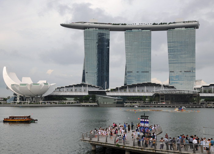 Marina Bay Sands, Singapour