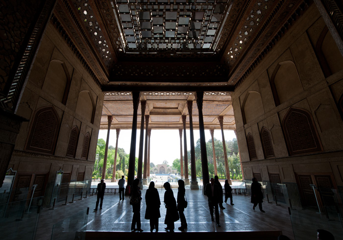 Palais Chehel Sotoun, Ispahan, Iran