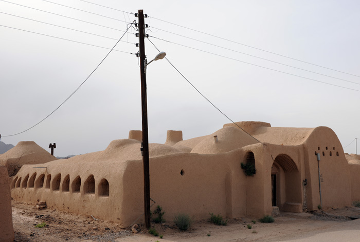 Habitation, village zoroastrien de Cham, Iran