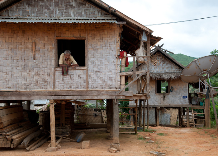 Village Khmer, Laos
