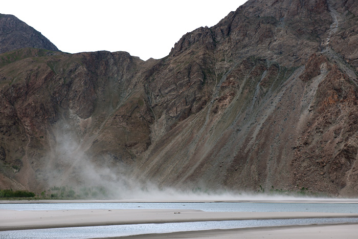 Route M41, rivire Piandj, Tadjikistan