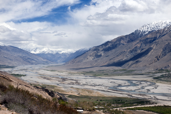 Le corridor du Wakhan vu du Tadjikistan