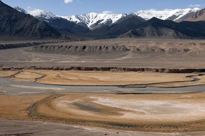 La rivire Murghab, Tadjikistan