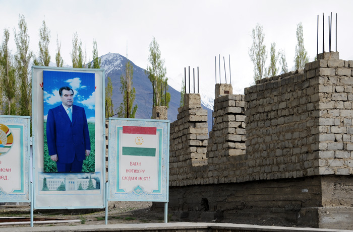 Portrait de Emomali Rahmonov, Khorog, Tadjikistan