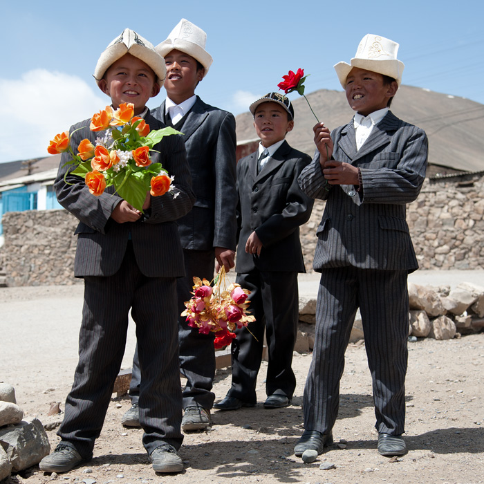 Ecoliers de Murghab, Tadjikistan