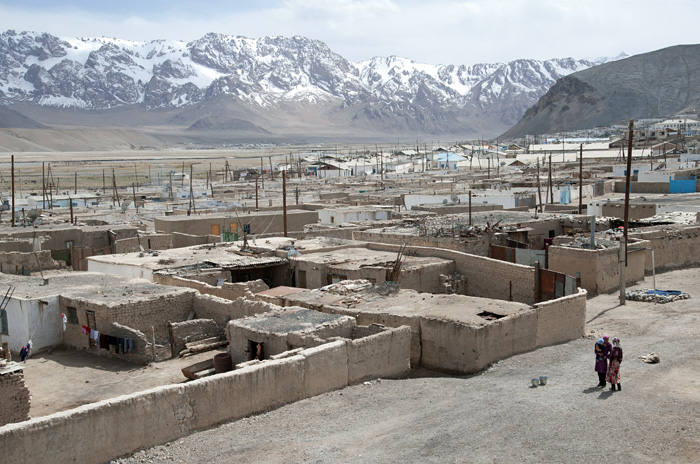 Le village de Murghab, rgion du Gorno-Badakhshan, Tadjikistan