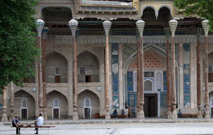 Mosquée Bolo-Hauz, Boukhara, Ouzbékistan